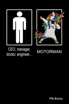 Paperback Motorman: Blanko A5 Notizbuch oder Heft f?r Zugf?hrer Book