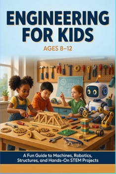 Paperback Engineering for Kids Ages 8-12: A Fun Guide to Machines, Robotics Structures and Hands On STEM Projects Book