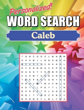 Caleb Word Search: Large Print Word Find Puzzles