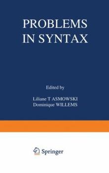 Paperback Problems in Syntax Book