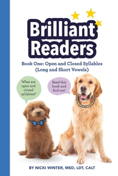 Paperback Brilliant Readers Book One: Open and Closed Syllables (Long and Short Vowels) Book