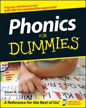 Paperback Phonics for Dummies [With CDROM] Book