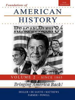 Paperback Foundations of American History Book