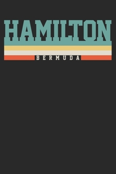 Paperback Notebook: Hamilton Bermuda Ruled 6x9 120 Pages Book