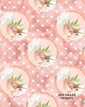 Paperback Dot Graph Journal: Design Book, Work Book, Planner, Dotted Journal, Dot Matrix, Sketch Book, Math Book, 5mm Dots- 104 pages (Dot paper) Book