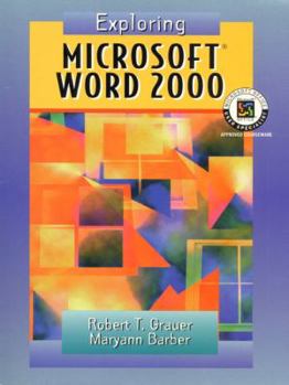 Spiral-bound Exploring Microsoft Word 2000 Book