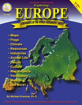 Paperback Exploring Europe, Grades 4 - 8 Book