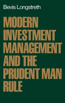 Hardcover Modern Investment Management and the Prudent Man Rule Book