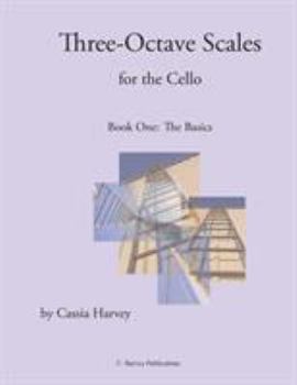 Paperback Three-Octave Scales for the Cello, Book One Book