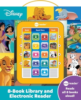 Hardcover Disney: Me Reader 8-Book Library and Electronic Reader Sound Book Set [With Audio Player and Battery] Book