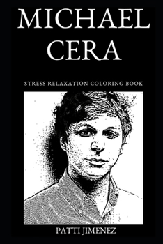 Paperback Michael Cera Stress Relaxation Coloring Book