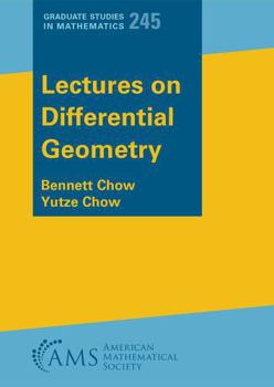 Paperback Lectures on Differential Geometry (Graduate Studies in Mathematics) Book