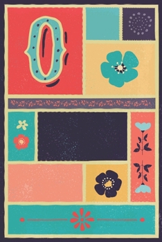 O: Create a Happy Stress Free Life - Anxiety Journal for Women - Positive Affirmations Diary - Monogrammed Notebook