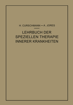Paperback Lehrbuch Der Speziellen Therapie Innerer Krankheiten [German] Book