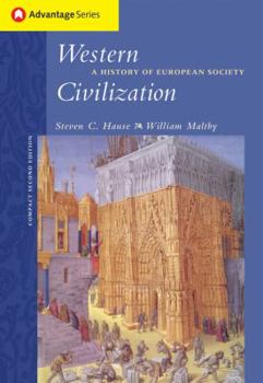 Paperback Cengage Advantage Books: Western Civilization: A History of European Society, Compact Edition Book
