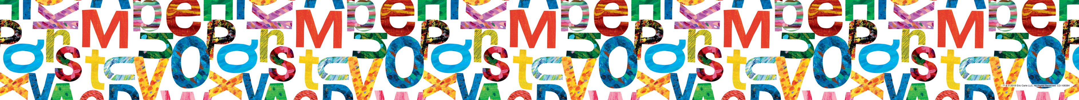 Misc. Supplies World of Eric Carle(tm) Letters Straight Borders Book