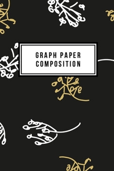 Paperback Graph Paper Composition: Graph Paper 6" x 9" Holly Jolly Quad Ruled 4x4, Grid Paper for school student, office, kids Notebooks Book