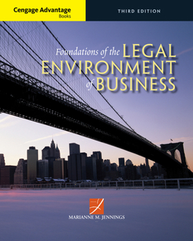 Paperback Cengage Advantage Books: Foundations of the Legal Environment of Business Book