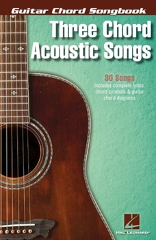 Paperback Three Chord Acoustic Songs Book