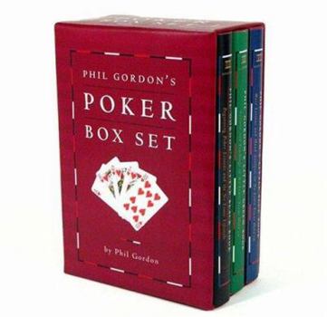 Hardcover Phil Gordon's Poker Box Set: Phil Gordon's Little Black Book, Phil Gordon's Little Green Book, Phil Gordon's Little Blue Book