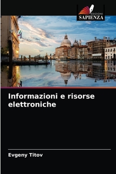 Paperback Informazioni e risorse elettroniche [Italian] Book