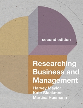 Paperback Researching Business and Management Book
