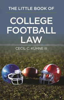 Paperback The Little Book of College Football Law Book