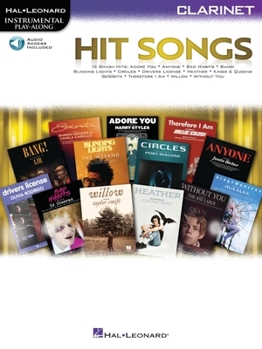 Paperback Hit Songs: Clarinet Play-Along with Online Demo and Backing Tracks Book