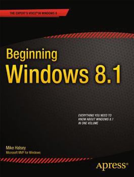 Paperback Beginning Windows 8.1 Book