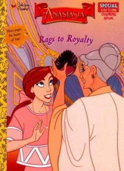 Paperback Rags to Royalty: Coloring Book (Anastasia) Book