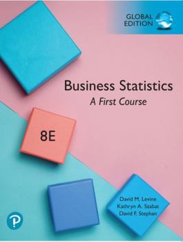 Paperback Statistics for Managers Using Microsoft Excel, Global Edition Book