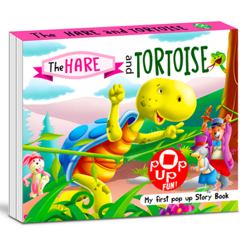 Paperback The Hare and Tortoise Pop-Up Story Book