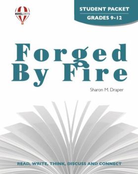 Paperback Forged By Fire - Student Packet by Novel Units Book