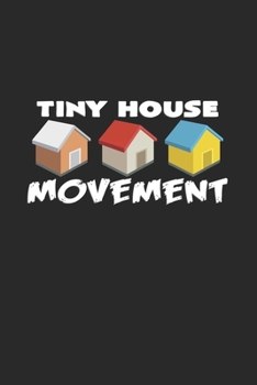 Tiny house movement: 6x9 Tiny House | dotgrid | dot grid paper | notebook | notes