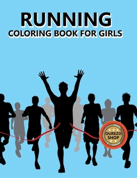 Running Coloring Book For Girls