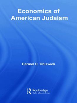 Hardcover Economics of American Judaism Book