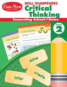 Paperback Skill Sharpeners: Critical Thinking, Grade 2 Workbook Book