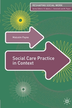 Paperback Social Care Practice in Context Book