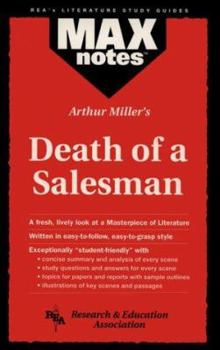 Paperback Death of a Salesman (Maxnotes Literature Guides) Book