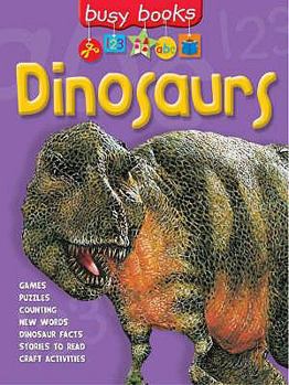 Paperback Busy Books: Dinosaurs Book
