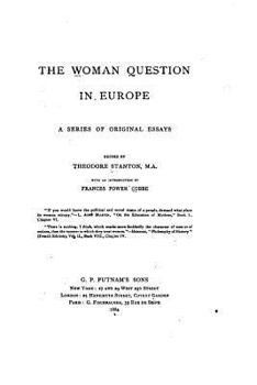 Paperback The woman question in Europe, a series of original essays Book