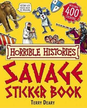Hardcover Savage Sticker Book