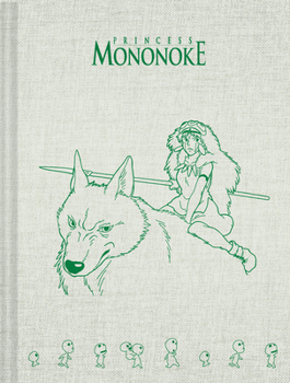 Diary Studio Ghibli Princess Mononoke Notebook Book