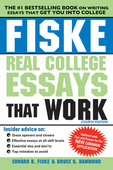 Paperback Fiske Real College Essays That Work Book