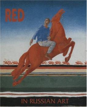 Hardcover Red in Russian Art Book