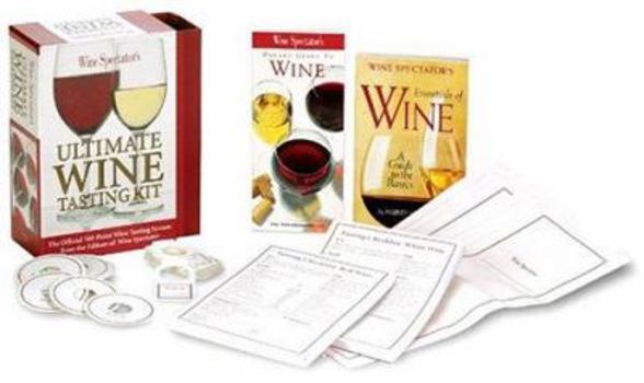Paperback Wine Spectator's Ultimate Wine Tasting Kit [With Essentials of Wine, Pocket Guide & Quick Guide and 2 Notepads, Bottle Bags, Bottle & Stemware Book