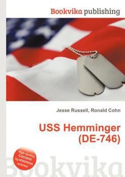 Paperback USS Hemminger (De-746) Book