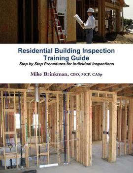 Paperback Residential Building Inspection - Training Guide Book