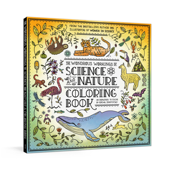 Paperback The Wondrous Workings of Science and Nature Coloring Book: 40 Line Drawings to Color Book