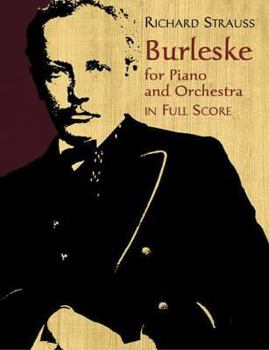 Paperback Burleske for Piano and Orchestra in Full Score Book